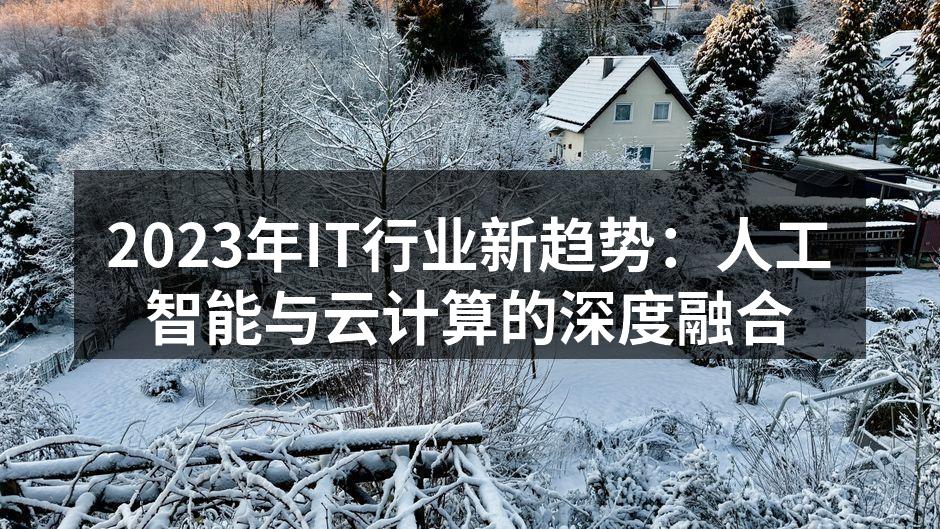 AI与云计算的深度融合